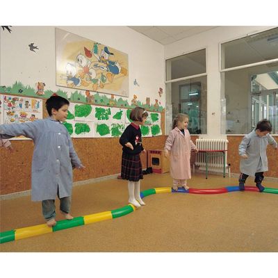 Amaya 412100 Straight Semicircular Pathway 10 Pcs of 29,5 cm Each, Multi-Colour, 29.5 cm