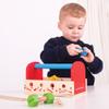 Bigjigs Toys My Wooden Tool Box with Tools view 3