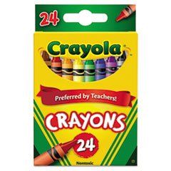 (3 Pack Value Bundle) CYO523024 Classic Color Pack Crayons, 24 Colors/Box