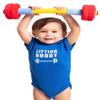 WOD Toys Baby Barbell Plush with Rattle & Sensory Sounds - Safe, Soft & Durable Workout, Exercise and Weightlifting Pretend Play Toys for Toddlers, Newborns, Infants and Babies Ages 0+ view 4