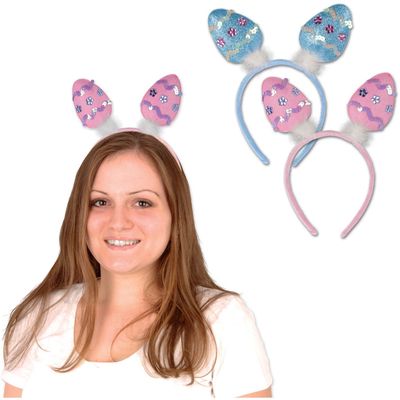 PMU Easter Egg Boppers Assorted Light Blue & Pink, Package of 12