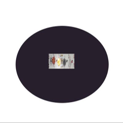 Poker Table Top - Premium Velvet Table Cover - Felt Poker Tablecloth Upgrade for 36, 48. Or 60 Inch Round Tables (Black, 36 inch Round)