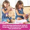 Learning Resources Pretend & Play Doctor Set Pink - Medical Kit for Kids, Imaginative and Role Play, Toddler Toys, Social and Language Skills, Fine Motor, Birthday Gift for Boys and Girls view 3