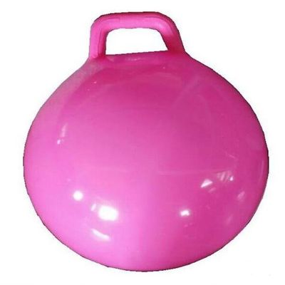 Pink Giant Size Ride on Hop Toy Ball with Handle