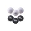 Champion Sports 6" Black and White Rhino Skin Low Bounce Dodgeball Set view 1