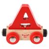 Bigjigs Rail Rail Name Letter A (Red) - Other Major Wooden Rail Brands are Compatible view 1