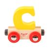 Bigjigs Rail Rail Name Letter C (Yellow) view 1