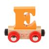 Bigjigs Rail Rail Name Letter E (Orange) view 1