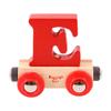 Bigjigs Rail Rail Name Letter E (Red) view 1