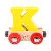 Bigjigs Rail Rail Name Letter K (Yellow) view 1