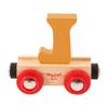 Bigjigs Rail Rail Name Letter J (Orange) view 1