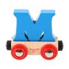 Bigjigs Rail Rail Name Letter M (Blue) view 1