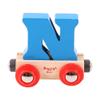 Bigjigs Rail Rail Name Letter N (Blue) view 1