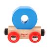 Bigjigs Rail Rail Name Letter O (Blue) view 1