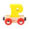 Bigjigs Rail Rail Name Letter P (Yellow) view 1