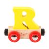Bigjigs Rail Rail Name Letter R (Yellow) view 1