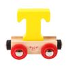 Bigjigs Rail Rail Name Letter T (Yellow) view 1