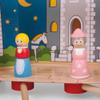 Bigjigs Toys Wooden Puppet Theatre Set | Kids Show House for Table Top | Features Magnetic Figures & Rods | Imaginative Play & Learning Accessories | Toddler Gifts for 3+ Year Old Boys & Girls view 3