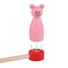 Bigjigs Toys Wooden Puppet Theatre Set | Kids Show House for Table Top | Features Magnetic Figures & Rods | Imaginative Play & Learning Accessories | Toddler Gifts for 3+ Year Old Boys & Girls view 4