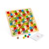 Bigjigs Toys Traditional Snakes and Ladders Game | 4 Player Wooden Board with Counters & Dice | Family Toy for Kids & Adults | Educational Tool for 3+ Year Old Children | Classic view 1