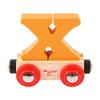 Bigjigs Rail Rail Name Letter X (Orange) view 1