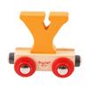 Bigjigs Rail Rail Name Letter Y (Orange) view 1