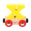 Bigjigs Rail Rail Name Letter X (Yellow) view 1