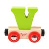 Bigjigs Rail Rail Name Letter V (Green) view 1