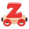 Bigjigs Rail Rail Name Letter Z (Red) view 1