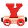 Bigjigs Rail Rail Name Letter Y (Red) view 1