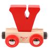 Bigjigs Rail Rail Name Letter V (Red) view 1