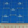 LITKO Flight Stand Dice Tray for 16mm D6 Dice, Clear (5) view 3