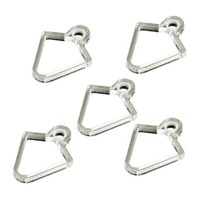 LITKO Flight Stand Dice Tray for D10 Dice, Clear (5)