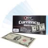BCW Regular Bill Currency Sleeves  2500 Pack | Thin, Low-Bulk, Acid-Free Polypropylene Sleeves for US Paper Currency | Clear Protective Sleeves for Handling view 1