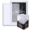 BCW 197 PT. Thick Card Topload Holder - Pack of 10 | Durable Rigid PVC Toploader | Toploaders for Memorabilia, Jersey, Patch, and Relic Cards | Ideal for Collectors and Hobbyists view 1