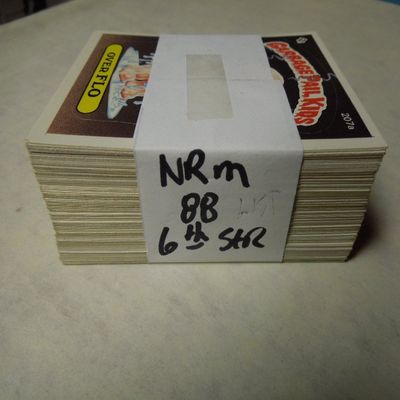 1986 Garbage Pail Kids cards series 6 complete set