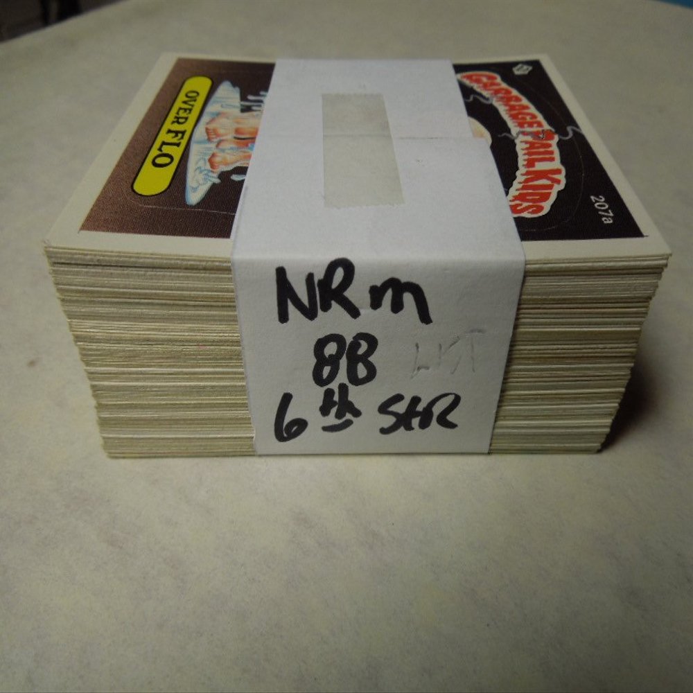 1986 Garbage Pail Kids cards series 6 complete set