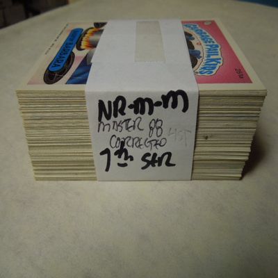 1986 Garbage Pail Kids cards series 7 complete set