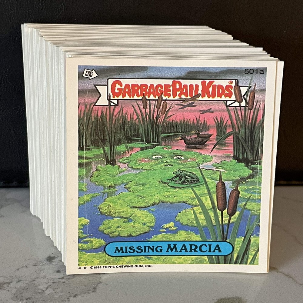1987 Garbage Pail Kids cards series 13 complete set 88 cards