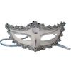 Forum Novelties 74453 FORUM NOVELTIES MASK-withTIES-Silver view 1