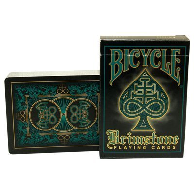 Bicycle Brimstone Deck Aqua by Gambler's Warehouse Trick