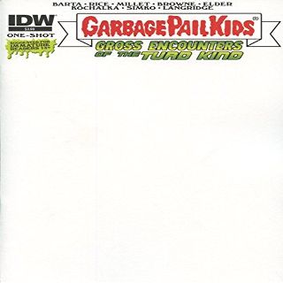 Garbage Pail Kids Gross Encounters #1 Blank Sketch Variant