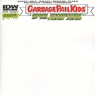 Garbage Pail Kids Gross Encounters #1 Blank Sketch Variant