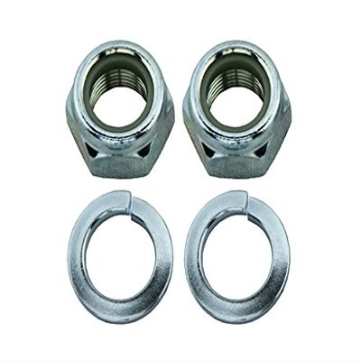 Lowrider Trike Axls Nut and Washer Set Chrome.