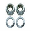 Lowrider Trike Axls Nut and Washer Set Chrome. view 1