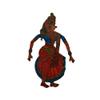 Varmohey Royal Leather Hand Painted Foldable Puppet - Sita view 1
