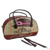 Vintage Hat Travel Bag with Handles and Shoulder Strap view 1
