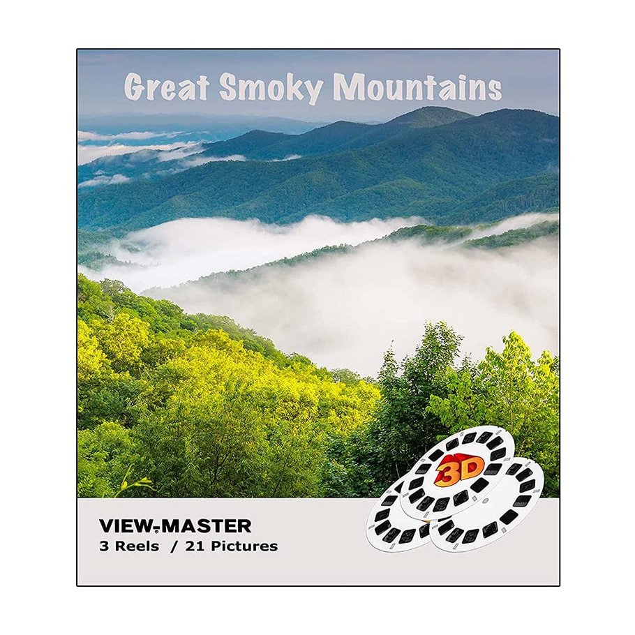 Great Smoky Mountains - National Park - Classic ViewMaster -3 Reel Packet - 21 3D Images