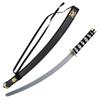 Boland 00660 Ninja Sword with Scabbard Approx. 73 cm Long Plastic Carrying Strap Samurai Fighter Saber Carnival Halloween Slogan Party view 1