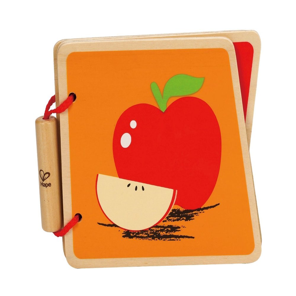 Hape Baby Book/Vegetables Display (6 Piece)
